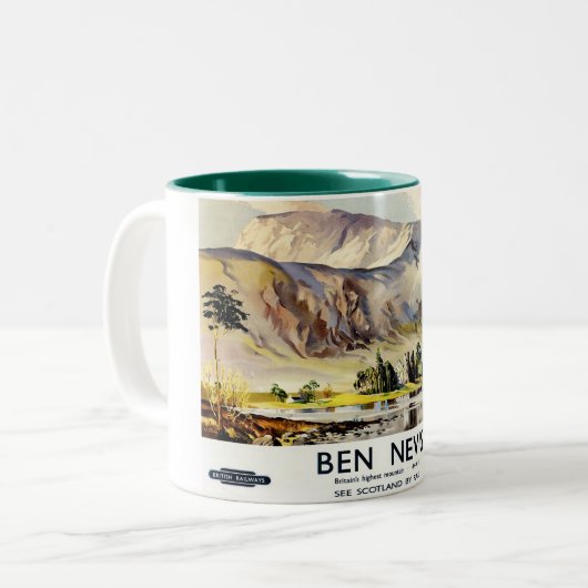 BEN NEVIS ZWEIFARBIGE TASSE (Vorderseite Links)