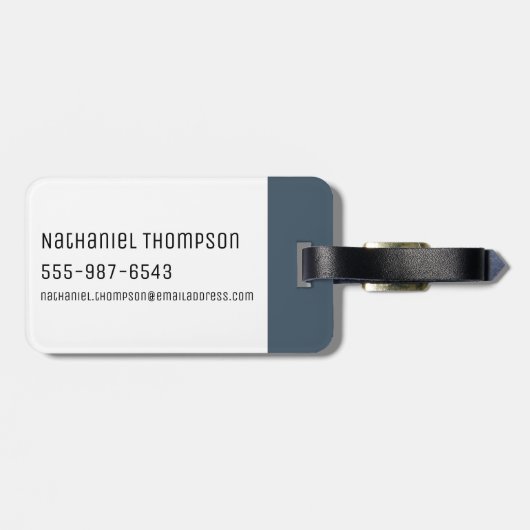 Ben & Omni-Enhanced Four Arms - Es ist die Heldenz Gepäckanhänger (Rückseite horizontal)