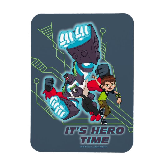 Ben & Omni-Enhanced Four Arms - Es ist die Heldenz Magnet (Vertikal)