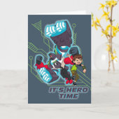 Ben & Omni-Enhanced Four Arms - It's Hero Time Karte (Gelbe Blume)