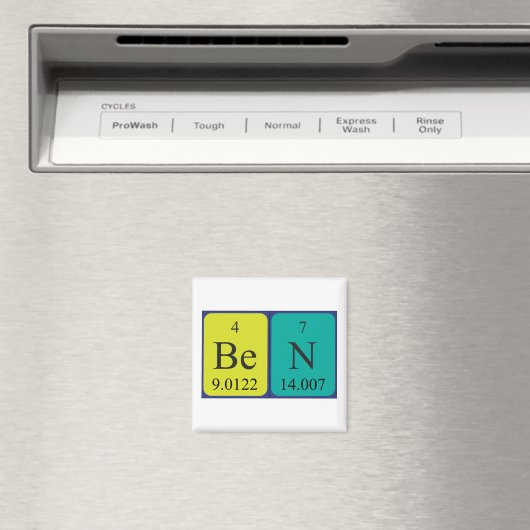 Ben Periodenmagnet Magnet (In Situ (Geschirrspüler))