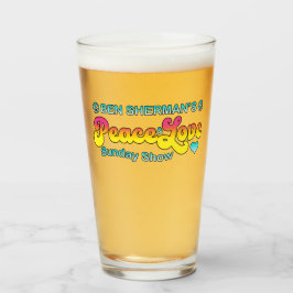 Ben Shermans "Peace & Liebe Sunday Show" Glas