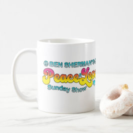 Ben Shermans "Peace & Liebe Sunday Show" Kaffeetasse