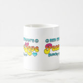 Ben Shermans "Peace & Liebe Sunday Show" Kaffeetasse (Mittel)