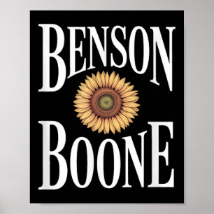 Ben Son Boone Fan Musik Retro Vintage Ästhetik Poster
