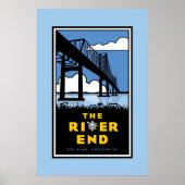 Ben Sons - 'The River End' Poster (Vorne)