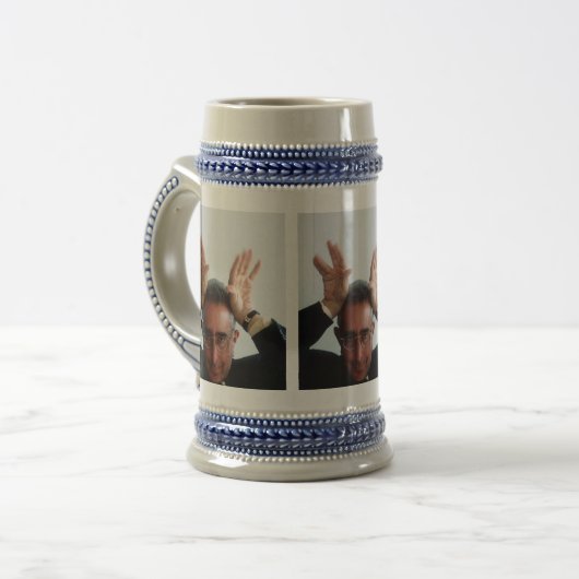 Ben Stein Bierglas (Vorderseite Links)