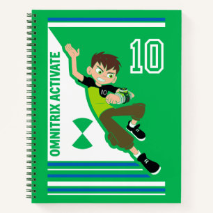 Ben Tennyson Athletic Graphic Notizblock
