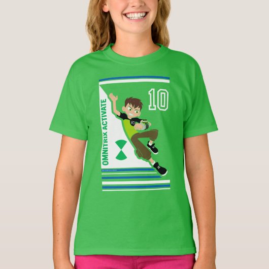 Ben Tennyson Athletic Graphic T-Shirt (Vorderseite)