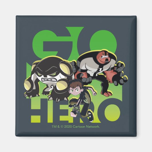 Ben Tennyson, Cannonbolzen und vier Waffen - Go He Magnet (Vorne)