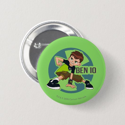 Ben Tennyson Omnitrix Graphic Button (Vorne & Hinten)
