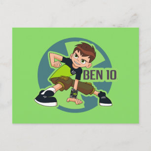 Ben Tennyson Omnitrix Graphic Einladungspostkarte