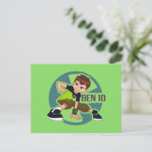 Ben Tennyson Omnitrix Graphic Einladungspostkarte (Stehend Vorderseite)