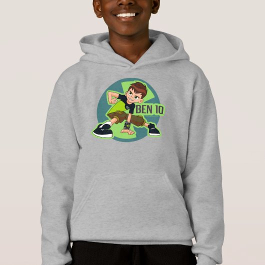 Ben Tennyson Omnitrix Graphic Hoodie (Vorderseite)
