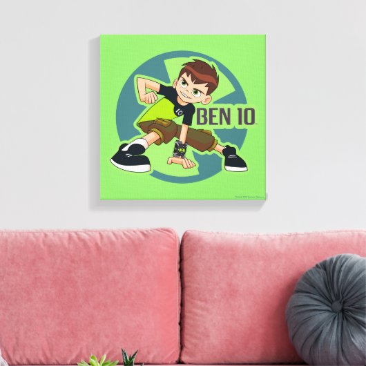 Ben Tennyson Omnitrix Graphic Leinwanddruck (Insitu (Wohnzimmer))