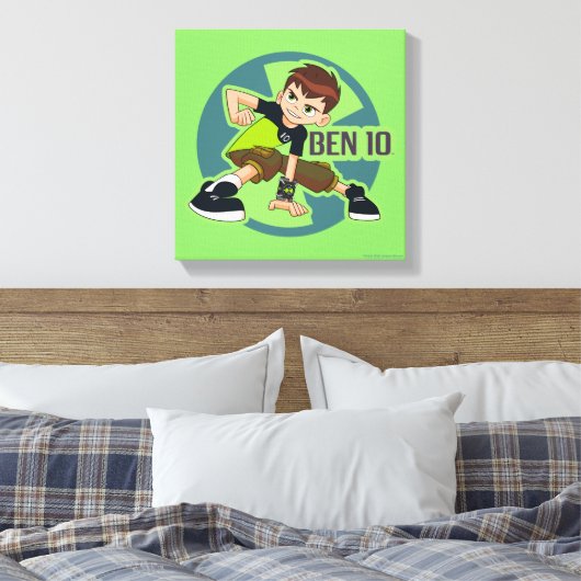 Ben Tennyson Omnitrix Graphic Leinwanddruck (Insitu (Schlafzimmer))