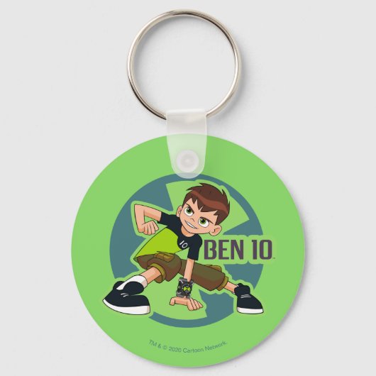Ben Tennyson Omnitrix Graphic Schlüsselanhänger (Vorderseite)