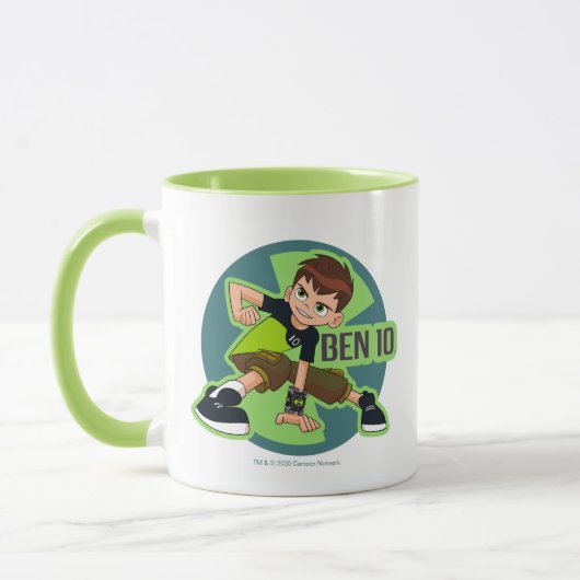 Ben Tennyson Omnitrix Graphic Tasse (Links)
