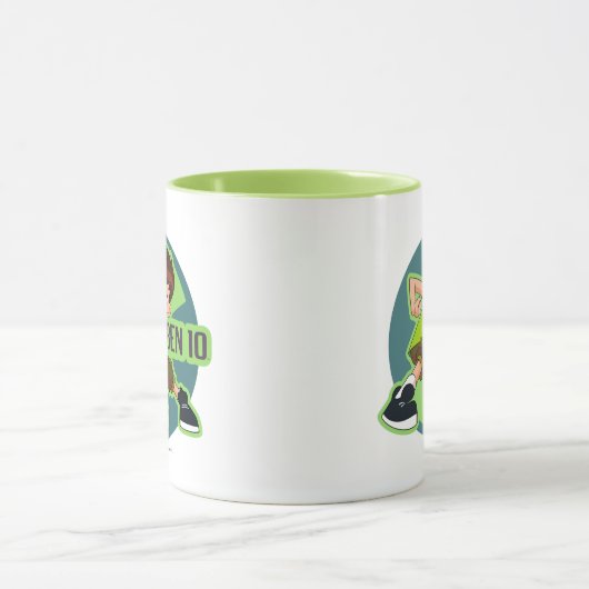 Ben Tennyson Omnitrix Graphic Tasse (Zentrum)
