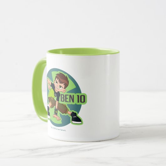 Ben Tennyson Omnitrix Graphic Tasse (Vorderseite Links)