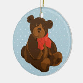 Ben the Bear Keramikornament (Links)