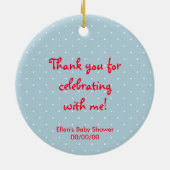 Ben the Bear Keramikornament (Hinten)