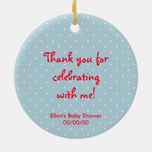 Ben the Bear Keramikornament (Hinten)