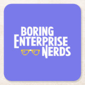 BEN-Untersetzer - Papier Rechteckiger Pappuntersetzer (Vorderseite)