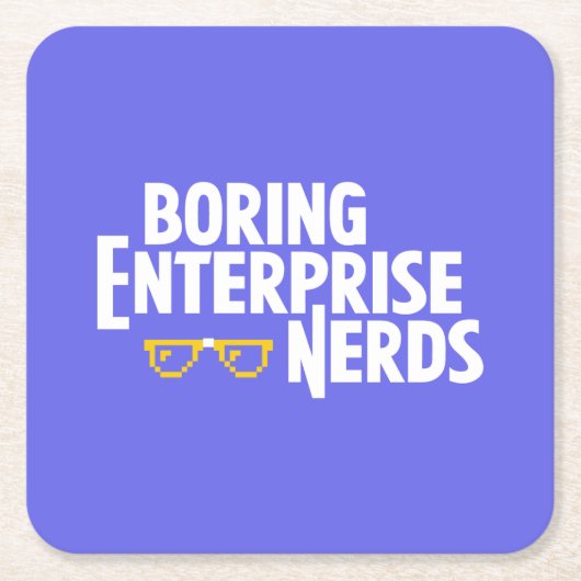 BEN-Untersetzer - Papier Rechteckiger Pappuntersetzer (Vorderseite)