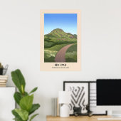 Ben Vane Munros of Scotland Poster (Heimbüro)