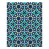 Ben Yusuf Madrasa Geometric Pattern 0-0-7 Fotodruck (Vorne)