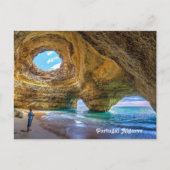 Benagil Algarve Postkarte (Vorderseite)