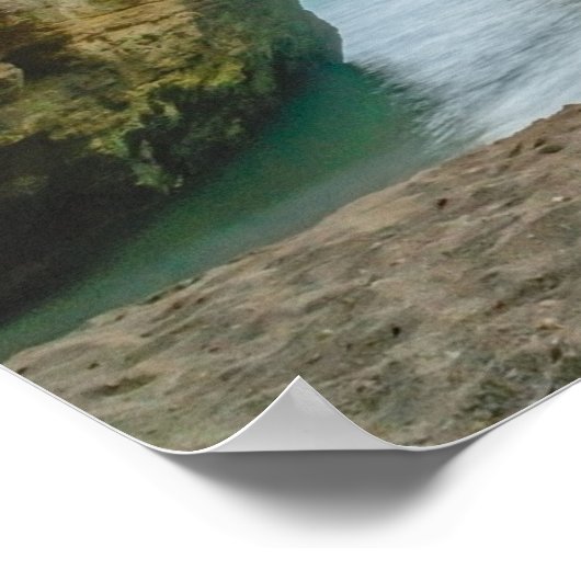 Benagil Cave Poster (Ecke)