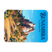 Benambra Nationalpark Australien Magnet (Horizontal)