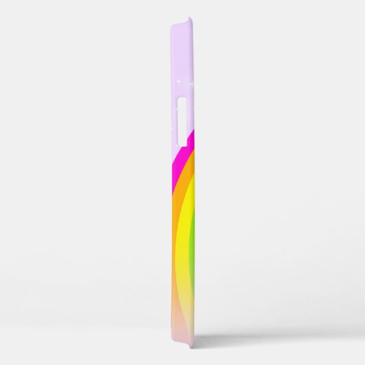 Benannt 6 Buchstaben Regenbogenviolett Mädchen ipo Case-Mate iPhone Hülle (Rückseite / Rechts)