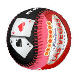 Benannt auf Las Vegas, Nevada Funny Sign Baseball