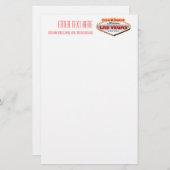 Benannt auf Las Vegas, Nevada Funny Sign Briefpapier (Vorne/Hinten)