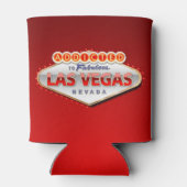 Benannt auf Las Vegas, Nevada Funny Sign Dosenkühler (Rückseite)