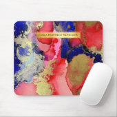Benannt nach Abstrakt Art Alkoholtupfer Tinte Mousepad (Mit Mouse)