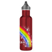 Benannt Regenbogenfarben Kinder Getränke Flasche Trinkflasche (Rechts)