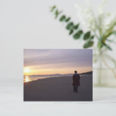 Benar Beach auf der Postkarte des Abends (Stehend Vorderseite)