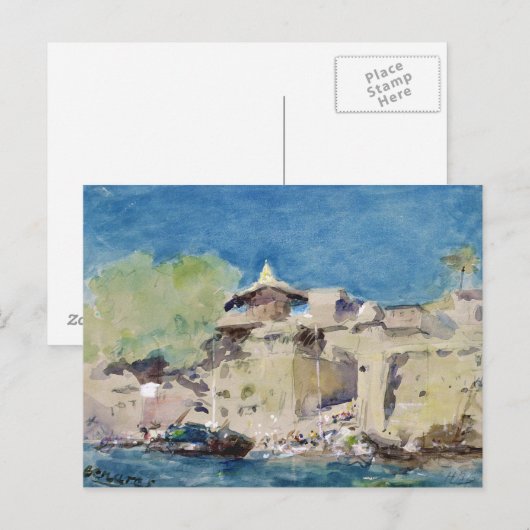 Benares Postkarte (Vorne/Hinten)