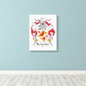 Benavides Familienwappen Leinwanddruck (Insitu (Holzboden))