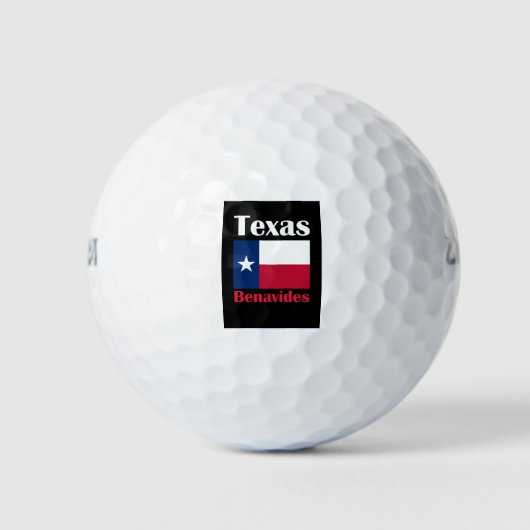 Benavides TX Golfball (Vorderseite)