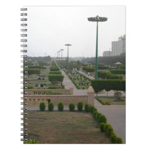 Benazir Park Landschaftliche Landschaft Principe Notizblock
