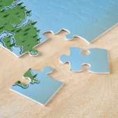 Benbecula Äußere Hebriden Schottland Puzzle (Seite)
