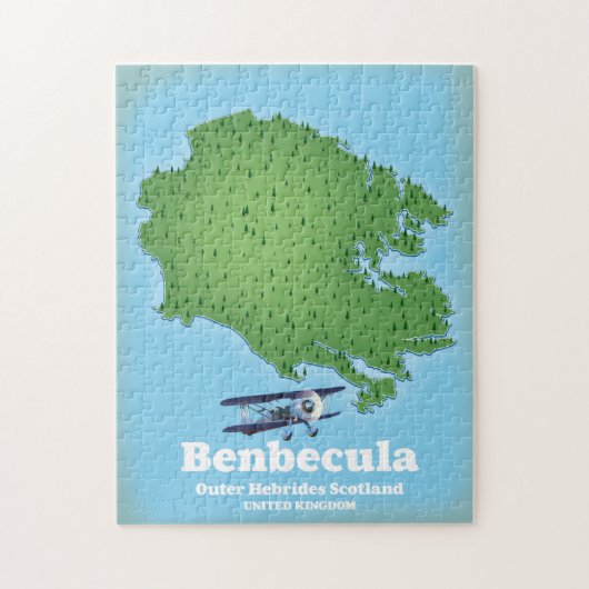 Benbecula Äußere Hebriden Schottland Puzzle (Vertikal)