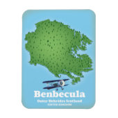 Benbecula Outer Hebrides Scotland Magnet (Vertikal)