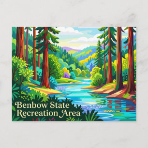 Benbow State Recreation Area Kalifornien Postkarte