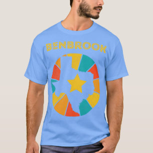 Benbrook Texas Vintag Distressed Souvenir 1 T-Shirt